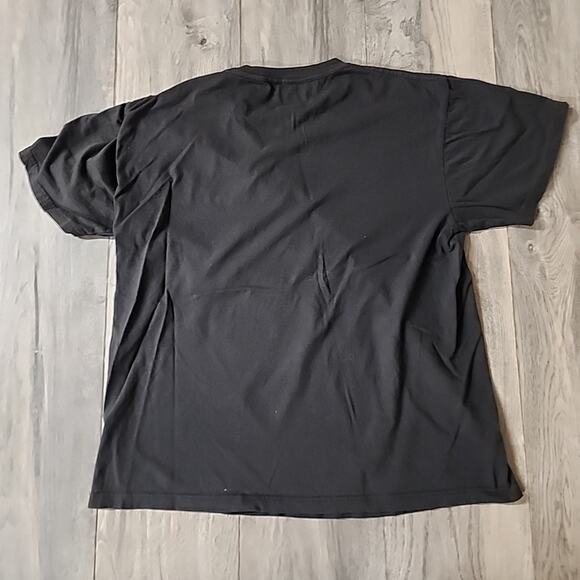 Y2K Danzig Skull Logo T Shirt Black Giant Tee Misfits Punk Band Size L - Picture 4 of 4